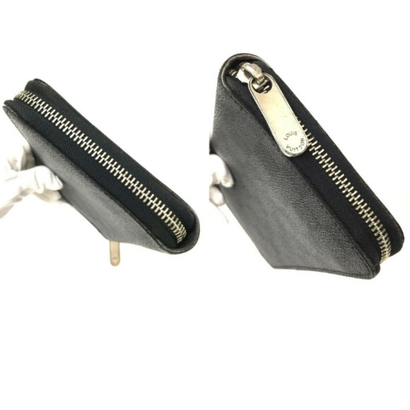 💯 Auth Louis Vuitton Zippy Organizer Graphite - Picture 4 of 8